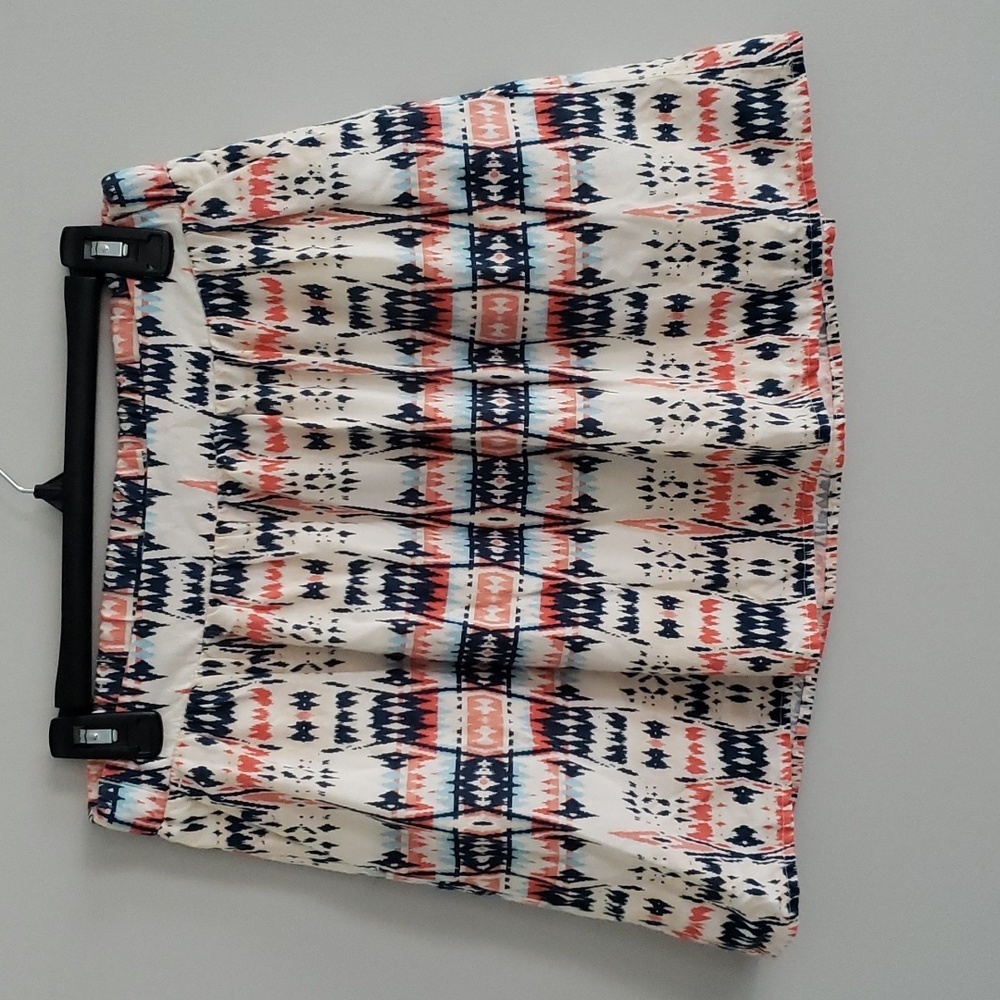 Old Navy Aztec Print Circle Mini Skirt Pockets Small